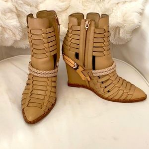 Ivy Kirzhner unique leather booties